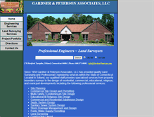 Tablet Screenshot of gardnerpeterson.com